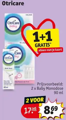 Kruidvat Otricare baby aanbieding