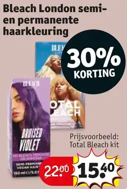 Kruidvat Bleach London semi-en permanente haarkleuring aanbieding