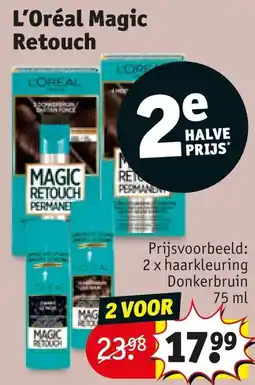 Kruidvat L'Oréal Magic Retouch aanbieding