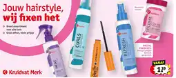 Kruidvat Droogshampoo Refresh spray mist aanbieding