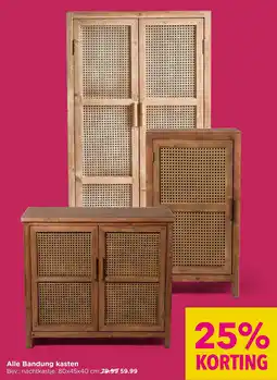 Xenos Alle Bandung kasten aanbieding