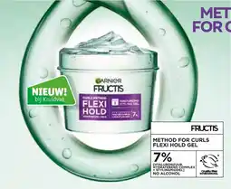 Kruidvat fructis method for curls flexi hold gel aanbieding
