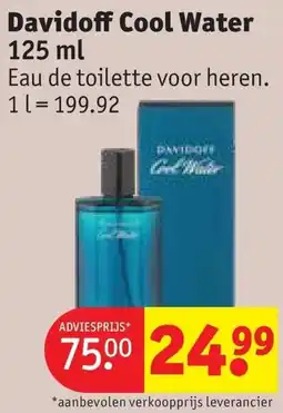 Kruidvat Davidoff Cool Water aanbieding