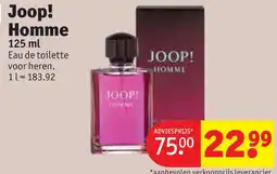 Kruidvat Joop! Homme aanbieding