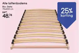 Leen Bakker Alle lattenbodems aanbieding