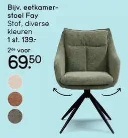 Leen Bakker eetkamer-stoel Fay aanbieding