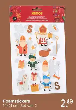 Xenos Foamstickers aanbieding