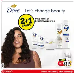 Kruidvat Dove hand- en lichaamsverzorging aanbieding