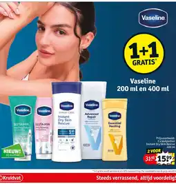 Kruidvat Vaseline bodylotion aanbieding