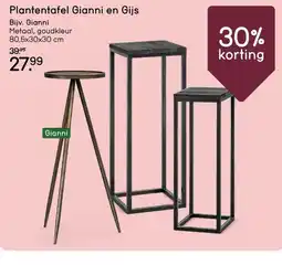 Leen Bakker Plantentafel Gianni en Gijs aanbieding