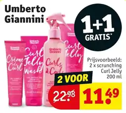 Kruidvat Umberto Giannini Curl Jelly Wash aanbieding