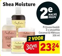 Kruidvat Shea Moisture aanbieding