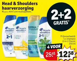 Kruidvat Head & Shoulders haarverzorging aanbieding
