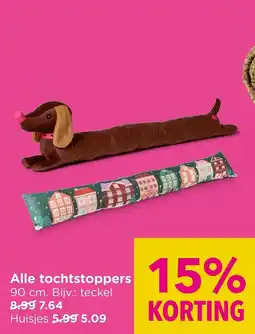 Xenos tochtstoppers aanbieding