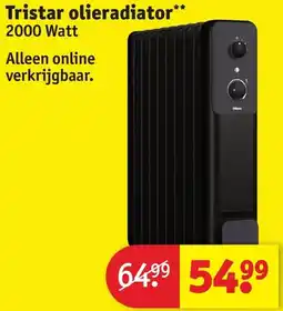 Kruidvat Tristar olieradiator aanbieding