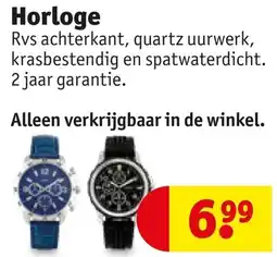 Kruidvat Horloge aanbieding