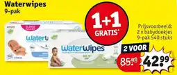 Kruidvat Waterwipes aanbieding
