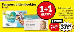 Kruidvat Pampers billendoekjes aanbieding