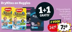 Kruidvat DryNites en Huggies aanbieding