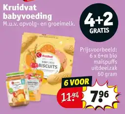 Kruidvat Kruidvat babyvoeding aanbieding
