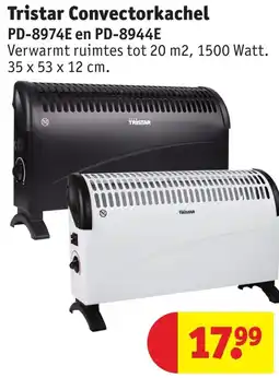 Kruidvat Tristar convectorkachel aanbieding