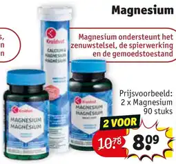 Kruidvat Magnesium aanbieding