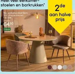 Leen Bakker eetkamerstoel Demi aanbieding