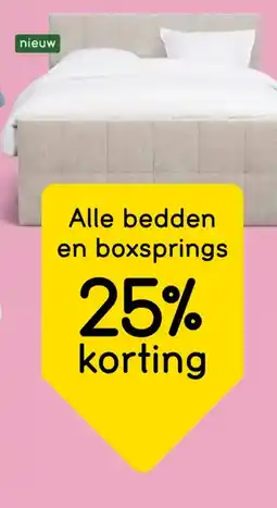 Leen Bakker Alle bedden en boxsprings aanbieding