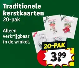 Kruidvat Traditionele kerstkaarten aanbieding