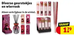 Kruidvat Diverse geurstokjes en wierrook aanbieding