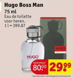 Kruidvat Hugo boss man eau de toilette voor heren aanbieding