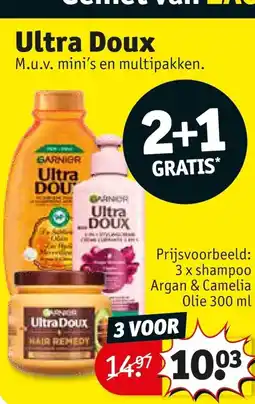Kruidvat Ultra Doux aanbieding