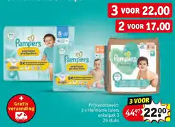 Kruidvat Pampers Harmonie luiers aanbieding