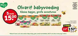 Kruidvat Olvarit babyvoeding aanbieding