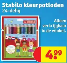 Kruidvat Stabilo kleurpotloden aanbieding