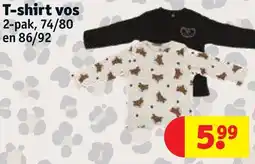 Kruidvat T-shirt vos aanbieding