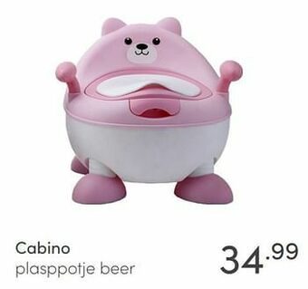 Baby & Tiener Cabino plasppotje beer aanbieding
