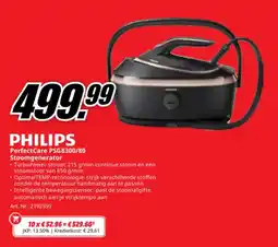 MediaMarkt Philips perfectcare stoomgenerator aanbieding