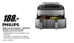 MediaMarkt Philips airfryer met stoomfunctie aanbieding