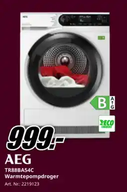 MediaMarkt AEG Warmtepompdroger aanbieding