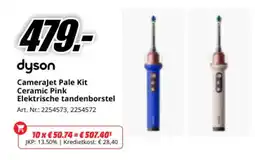 MediaMarkt dyson camerajet pale kit elektrische tandenborstel aanbieding