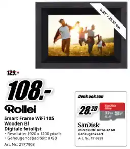 MediaMarkt Rollei Smart Frame WiFi 105 aanbieding