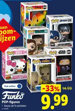 Lidl Funko POP-figuren aanbieding
