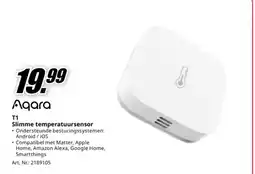 MediaMarkt Aqara slimme temperatuursensor aanbieding