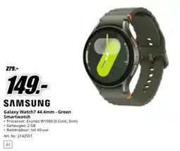 MediaMarkt Samsung galaxy watch7 44.4mm aanbieding
