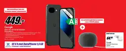 MediaMarkt Google Pixel 10a 128 GB 5G Obsidian Smartphone aanbieding