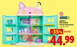 Lidl Gabby's dollhouse purrfect poppenhuis aanbieding