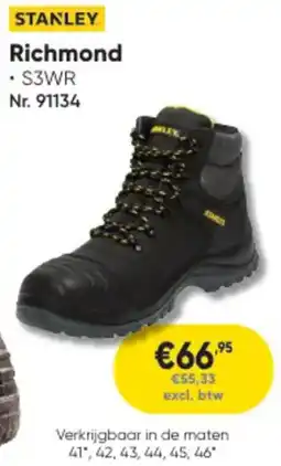 Toolstation Stanley Richmond aanbieding