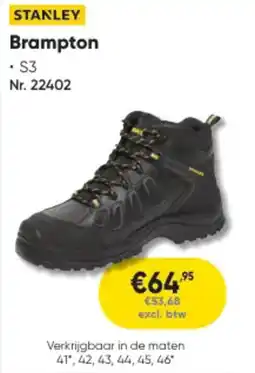 Toolstation Stanley Brampton aanbieding