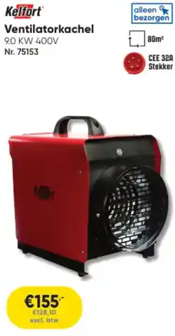 Toolstation Ventilatorkachel aanbieding